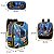 Mochila Masculina Batman de Costas + Kit Lancheira e Estojo - Imagem 3