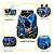 Mochila Masculina Infantil de Costas Batman com Acessórios - Imagem 4