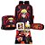 Kit Mochila Masculina Costa Naruto com Lancheira 6 Itens - Imagem 1