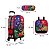 Mochila Masculina Vingadores de Rodinhas + Lancheira Escolar - Imagem 3