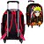 Kit Mochila Masculina Escola Naruto de Rodinhas e Lancheira - Imagem 7