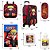 Mochila Masculina Rodinha Naruto com Lancheira e Acessórios - Imagem 3