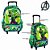 Kit Mochila Infantil Escolar Hulk Com Rodinha - Imagem 2