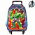 Mochila Infantil Escolar Hulk 3D Com Rodinha - Imagem 1