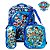 Kit Mochila 3d Escolar Infantil Patrulha Canina De Costas - Imagem 1