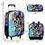 Mochila Masculina de Rodinhas Jovens Titãs com Lancheira - Imagem 3