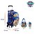 Kit Mochila Infantil Escolar Patrulha Canina 3D com Rodinhas - Imagem 5