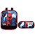 Mochila Masculina Homem Aranha de Costa + Lancheira e Estojo - Imagem 6