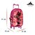 Mochila Escolar Infantil Minnie Mouse Com Rodinhas - Imagem 3