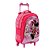 Mochila Escolar Infantil Minnie Disney Com Rodinhas - Imagem 4