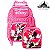 Kit Mochila Escolar Infantil Minnie Com Rodinhas - Imagem 1