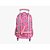 Mochila Infantil Com Rodinha Feminina Escolar Minnie - Imagem 4