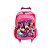 Kit Mochila Rosa Infantil Escolar Minnie 6D com Led e Rodinh - Imagem 2