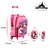 Kit Mochila Rosa Infantil Escolar Minnie 6D com Led e Rodinh - Imagem 5