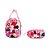 Kit Mochila Rosa Infantil Escolar Minnie 6D com Led e Rodinh - Imagem 6