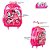 Kit Mochila Infantil Escolar Lol Surprise Rosa com Rodinhas - Imagem 2
