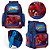 Kit Mochila Spider Man Escolar Masculina Vingadores Costa - Imagem 2