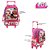 Kit Mochila Infantil Escolar Lol Surprise Com Rodinhas - Imagem 4