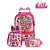 Kit Mochila Infantil Escolar Lol Surprise Com Rodinhas - Imagem 1