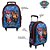 Kit Mochila Escolar Infantil Patrulha Canina Azul de Rodinha - Imagem 2