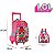 Mochila Infantil Escolar Lol Surprise Com Rodinha - Imagem 3