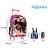 Kit Mochila Escolar Infantil Moana Disney com Rodinhas - Imagem 3