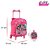 Kit Mochila Escolar Pequena Infantil Lol Surprise C Rodinha - Imagem 3