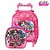 Kit Mochila Escolar Pequena Infantil Lol Surprise C Rodinha - Imagem 1