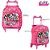 Kit Mochila Escolar Pequena Infantil Lol Surprise C Rodinha - Imagem 2