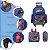 Kit Mochila Infantil Rodinha Homem Aranha Spider Man Aranha - Imagem 3