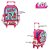 Mochila Escolar Infantil Lol Surprise Com Rodinha - Imagem 2