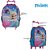 Kit Mochila Infantil Escolar Frozen Com Rodinhas - Imagem 2