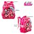 Kit Mochila Infantil Escolar Lol Surprise Rosa de Costas - Imagem 3