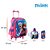 Kit Mochila Escolar Infantil Rosa Frozen Elsa e Anna Rodinha - Imagem 3