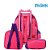 Kit Mochila Escolar Infantil Rosa Frozen Elsa e Anna Rodinha - Imagem 7