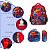 Kit Mochila Infantil Escolar Homem Aranha Marvel de Costas - Imagem 3
