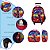 Kit Mochila 3D Infantil Escolar Homem Aranha de Rodinhas - Imagem 3
