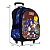 Kit Mochila Infantil Escolar Sonic Com Rodinha - Imagem 3