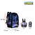 Kit Mochila Escolar Infantil Sonic Azul De Costa - Imagem 3