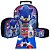 Kit Mochila Masculina Grande Escola Sonic Rodinha + Toalha - Imagem 1