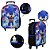 Kit Mochila Masculina Grande Escola Sonic Rodinha + Toalha - Imagem 2