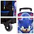 Kit Mochila Masculina Grande Escola Sonic Rodinha + Toalha - Imagem 6