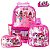 Kit Mochila Escolar Boneca Lol Surprise Infantil Com Rodinha - Imagem 1