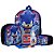 Kit Mochila Escolar Infantil Sonic O Filme Costas com 6 Pçs - Imagem 7