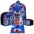 Kit Mochila Escolar Infantil Sonic O Filme Costas com 6 Pçs - Imagem 1