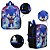 Kit Mochila Escolar Infantil Sonic O Filme Costas com 6 Pçs - Imagem 2