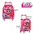 Mochila Escolar Infantil Lol Surprise Com Rodinha - Imagem 3