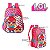 Kit Mochila Infantil Escolar Lol Surprise De Costas - Imagem 3