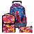 Mochila Infantil Homem Aranha Spider Man Marvel 3D Rodinha - Imagem 1