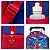 Mochila Infantil Homem Aranha Spider Man Marvel 3D Rodinha - Imagem 5